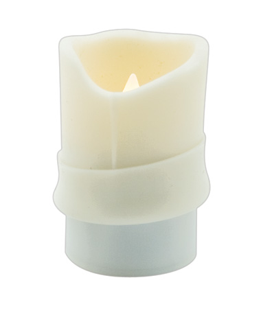 Ivory Silicone Sleeve for Rechargeable Candles (12/Case)