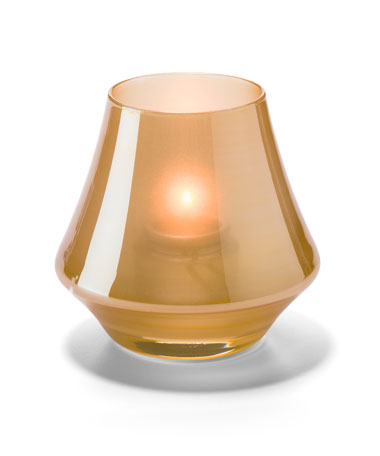 Satin Gold Chime™ Glass Votive Lam