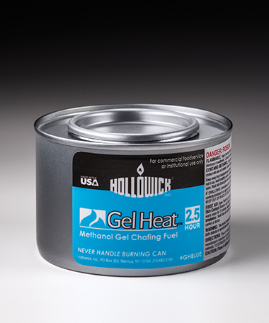 Blue Gel Heat™ 2.5-Hour Methanol Chafing Fuel Can (72/CS)