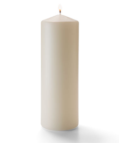 Pillar Candles (Ivory) 3